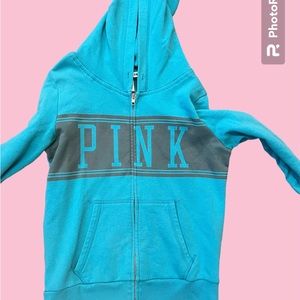 Pink Zip Up Hoodie